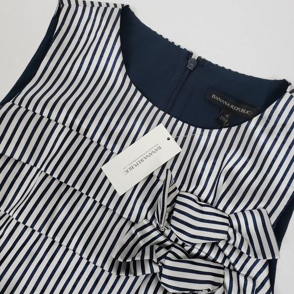 🆕️ Banana Republic Double Bow Shift Dress NWT - Picture 10 of 10